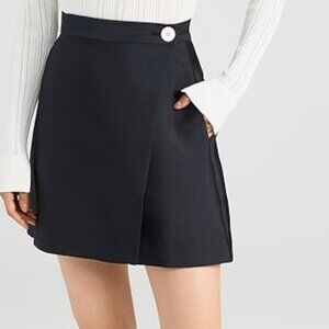 Lee Mathews Black Penny Mini Skirt  Size  4 (10)